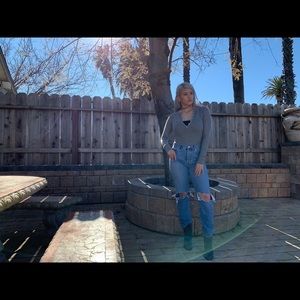 Lucky Brand 100% Cashmere Long Sleeve